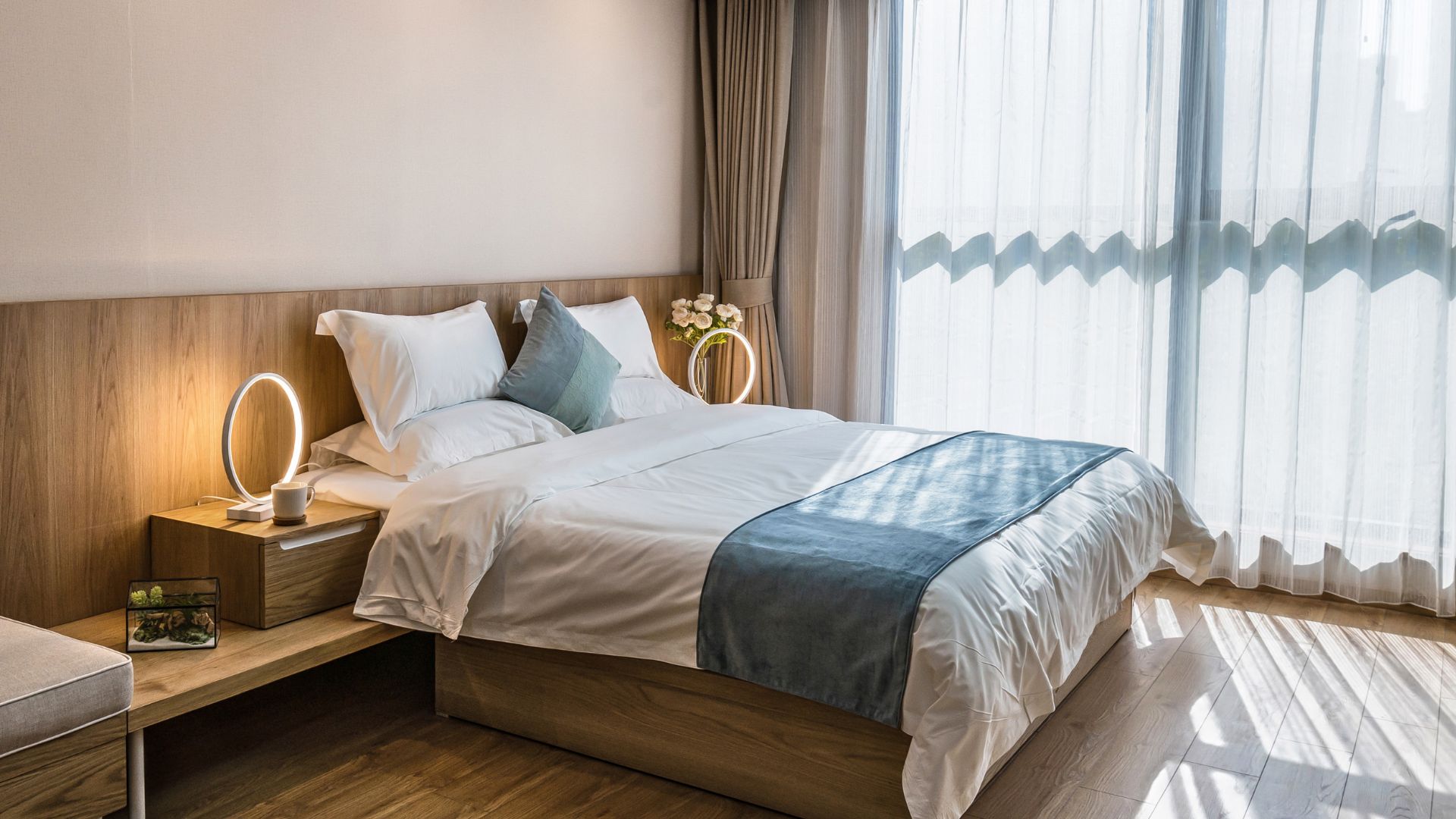 Clean bedroom